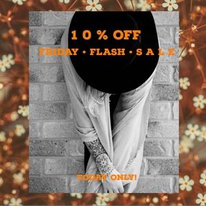 10% Off Today Only!